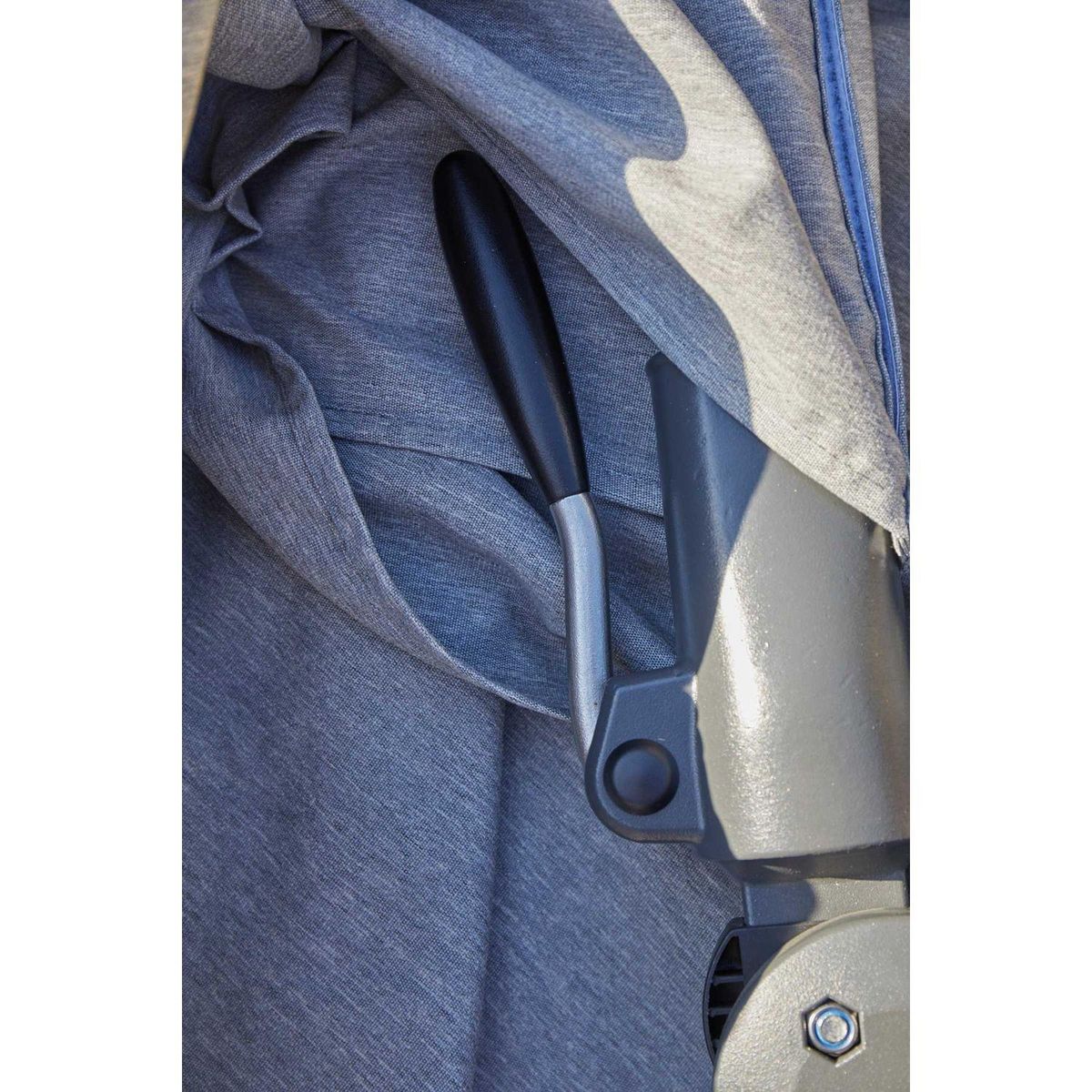 Ozalide Parasol déporté inclinable carré Cadix