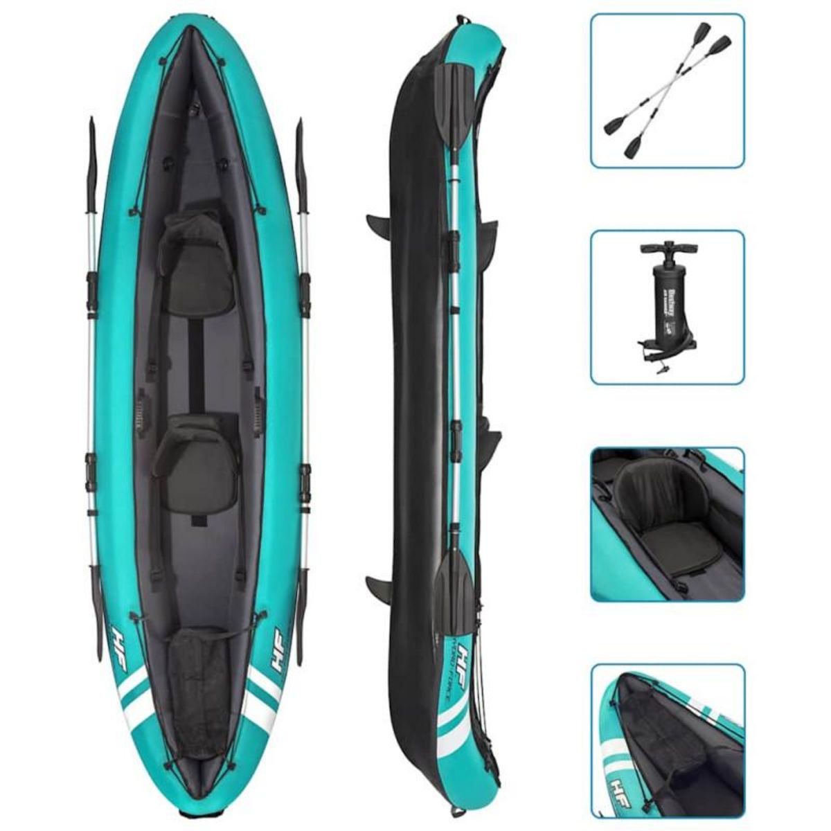 BESTWAY Bestway Kayak Hydro Force Ventura X2 330x86 cm