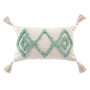 Voir la diapositive 1 : Paris Prix Coussin Déco Tufté  Athena  30x50cm Sauge