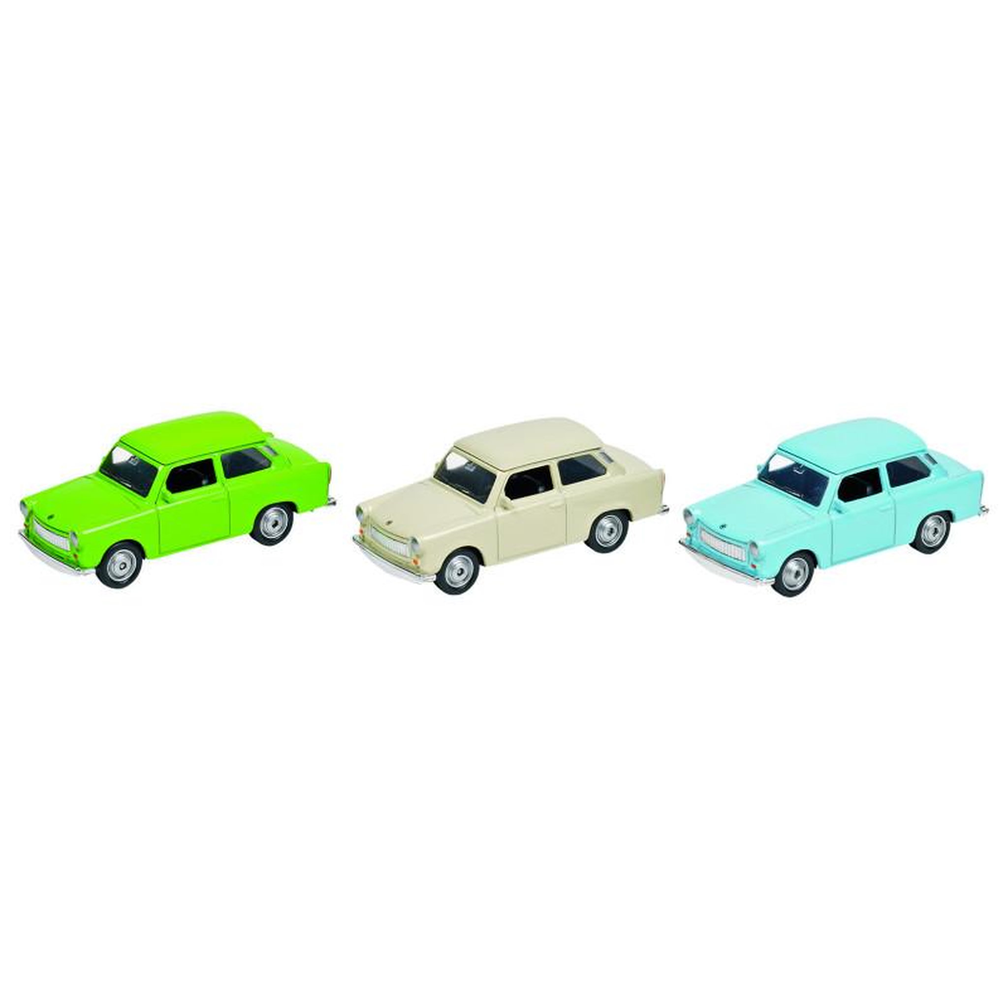 Voir la diapositive 4 : Welly WELLY Trabant 601 en métal coloris aléatoire