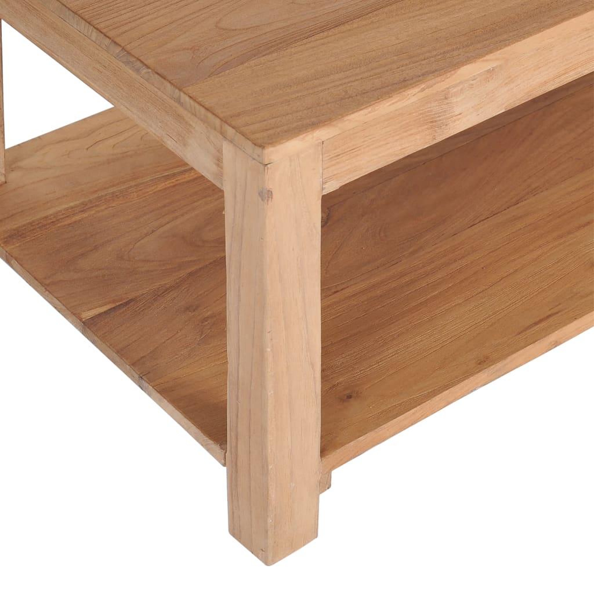 Voir la diapositive 4 : VIDAXL Table basse 100x50x40 cm bois de teck massif