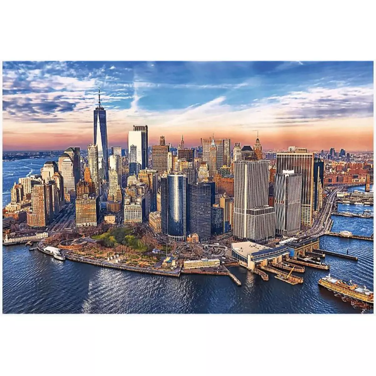Trefl Puzzle 1500 pièces : Unlimited Fit Technology : Manhattan, New York, USA