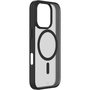 Voir la diapositive 3 : FORCE CASE Coque iPhone 16 Pro Air Frost MagSafe Noire