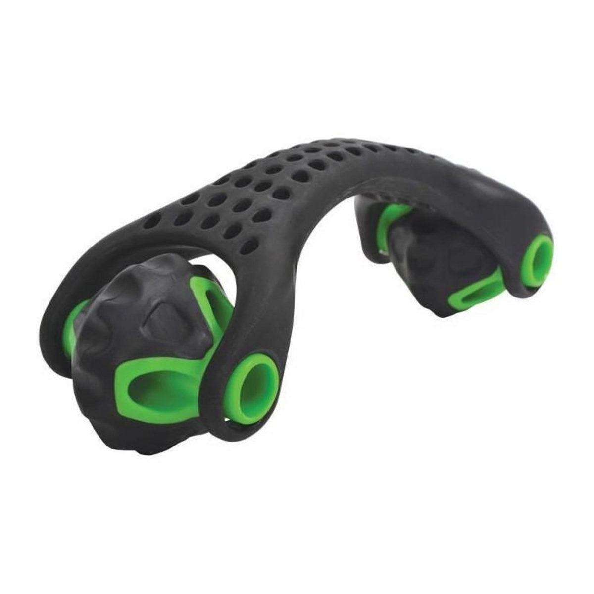SCHILDKROT Schildkröt Fitness rouleau de massage 19 cm en polypropylene noir/vert