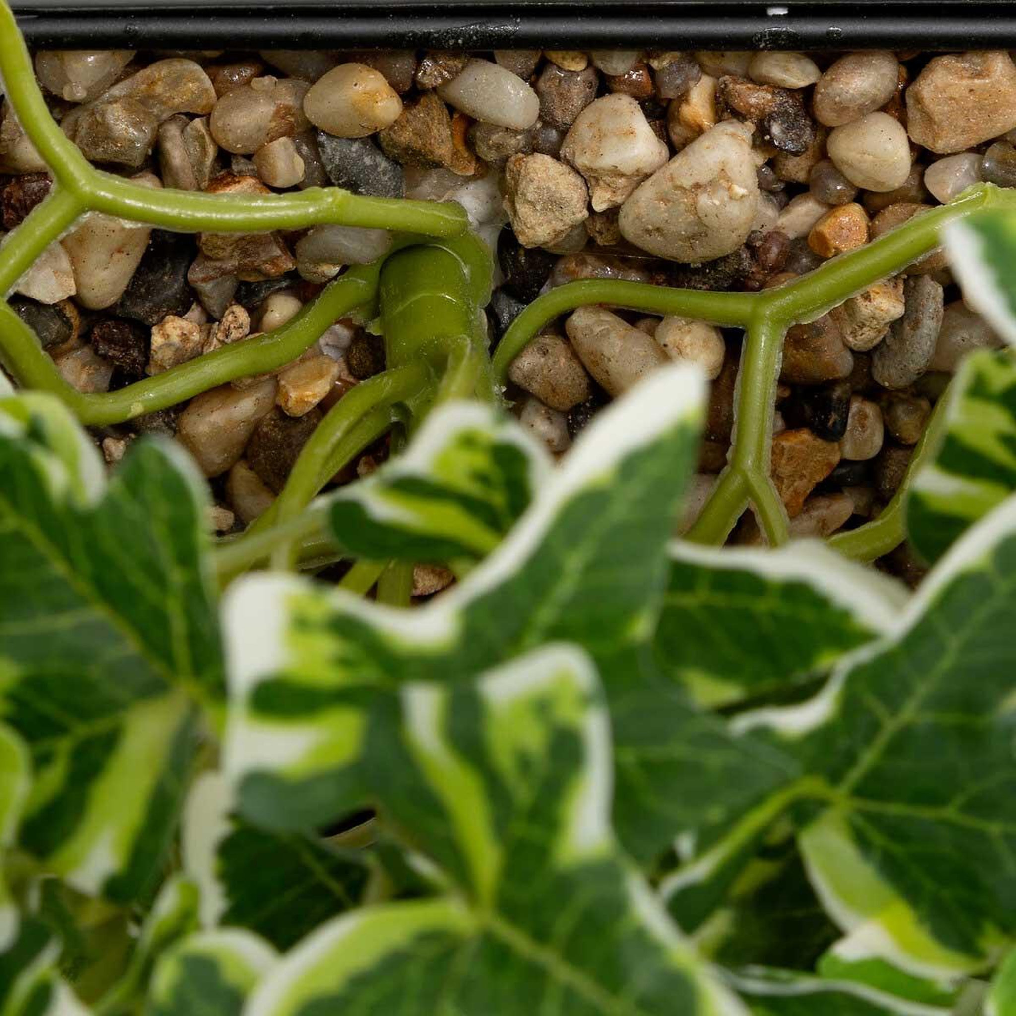 Voir la diapositive 4 : ATMOSPHERA Plante artificielle à suspendre  curt  35cm noir