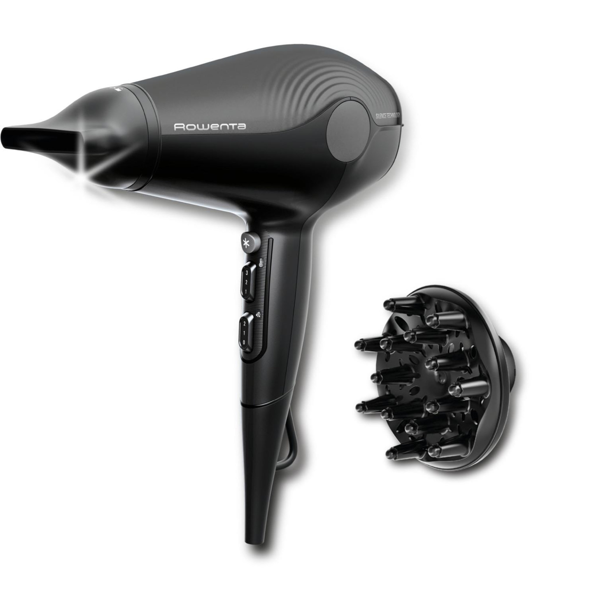 Voir la diapositive 2 : ROWENTA Sèche-cheveux Rowenta 3121040090961 Monochrome Noir