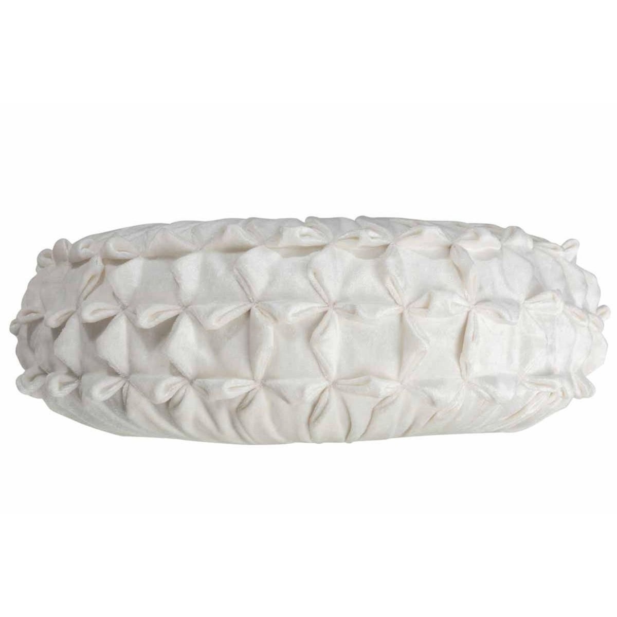 Paris Prix Coussin Rond Design  Viva  43cm Blanc