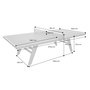 Voir la diapositive 4 : SWEEEK Table de ping pong intérieur deluxe avec 2 raquettes et 3 balles