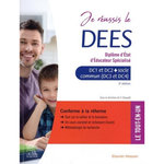 JE REUSSIS LE DEES. DIPLOME D'ETAT D'EDUCATEUR SPECIALISE. DOMAINES DE COMPETENCES 1 A 4 AVEC SOCLE COMMUN DEASS, DEEJE ET UNITE TRANSVERSALE D'INITIATION A LA DEMARCHE DE RECHERCHE, Chaudet Vincent