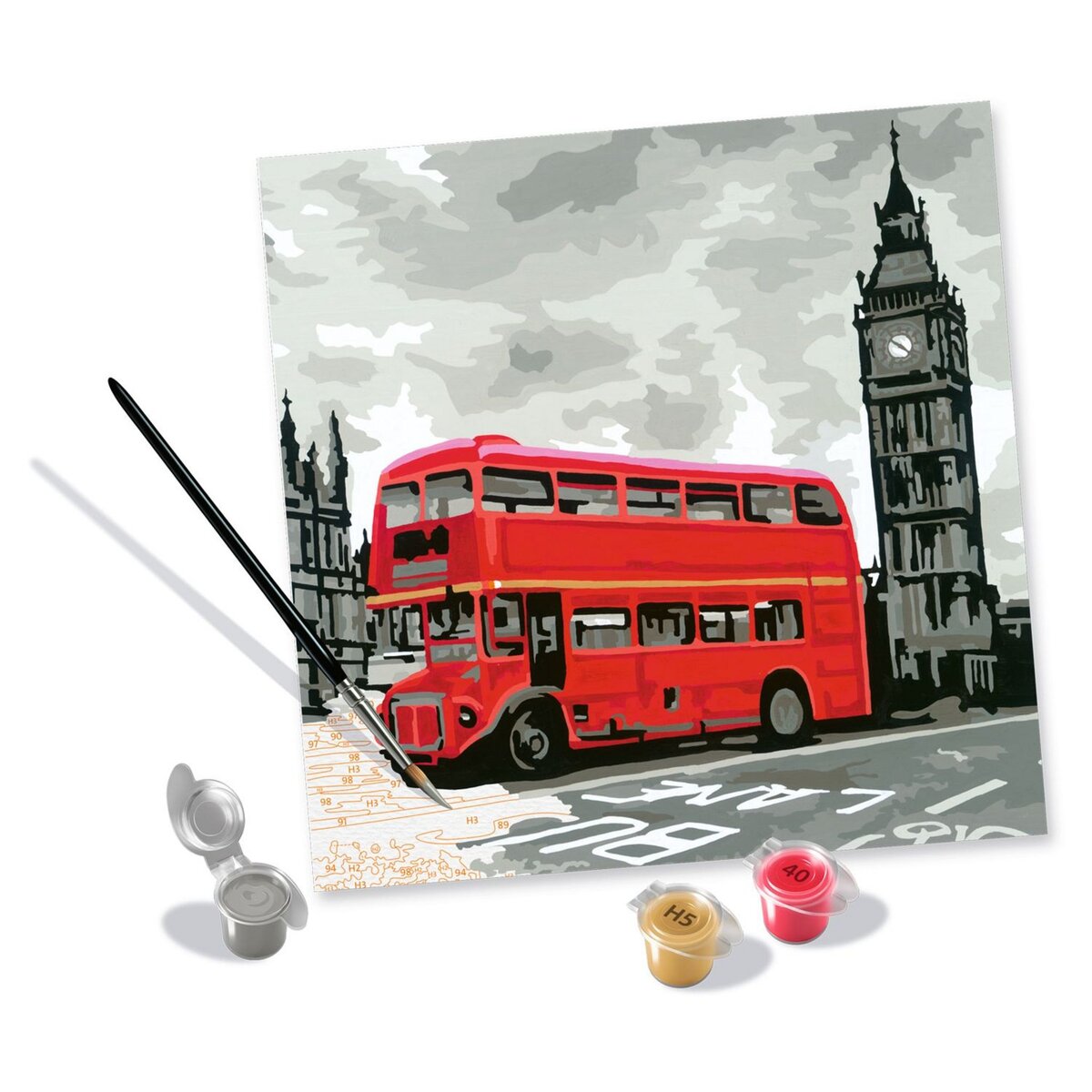 RAVENSBURGER Tableau Londres - CreArt - Carré 20x20 cm