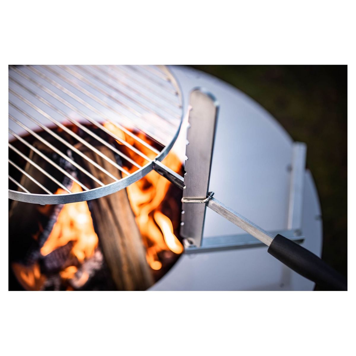 Brasero Feu du jardin Ø 98 x 57 cm WAVE - Brun