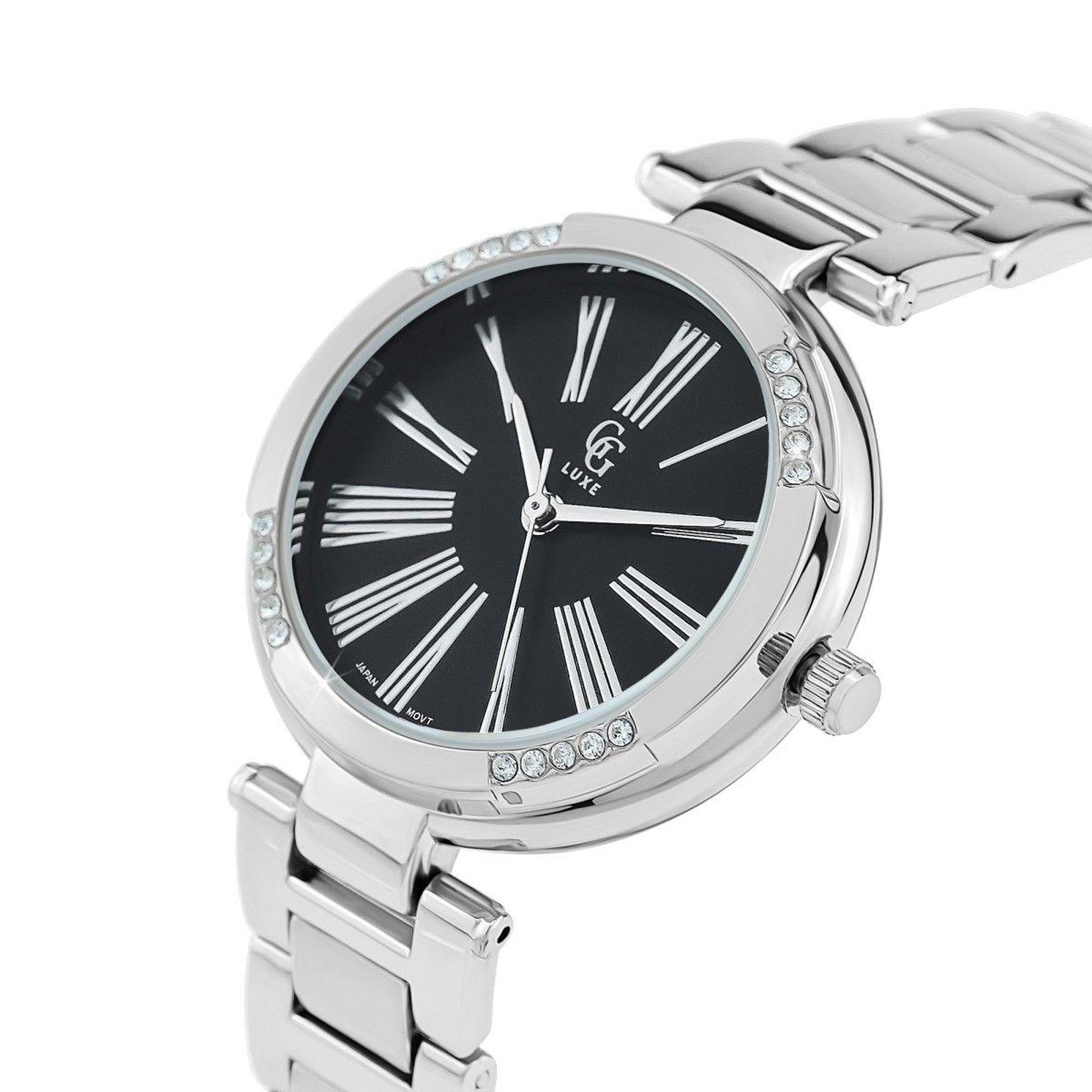Voir la diapositive 3 : SC CRYSTAL Montre Shany élégante ornée de Cristaux scintillants par SC Crystal