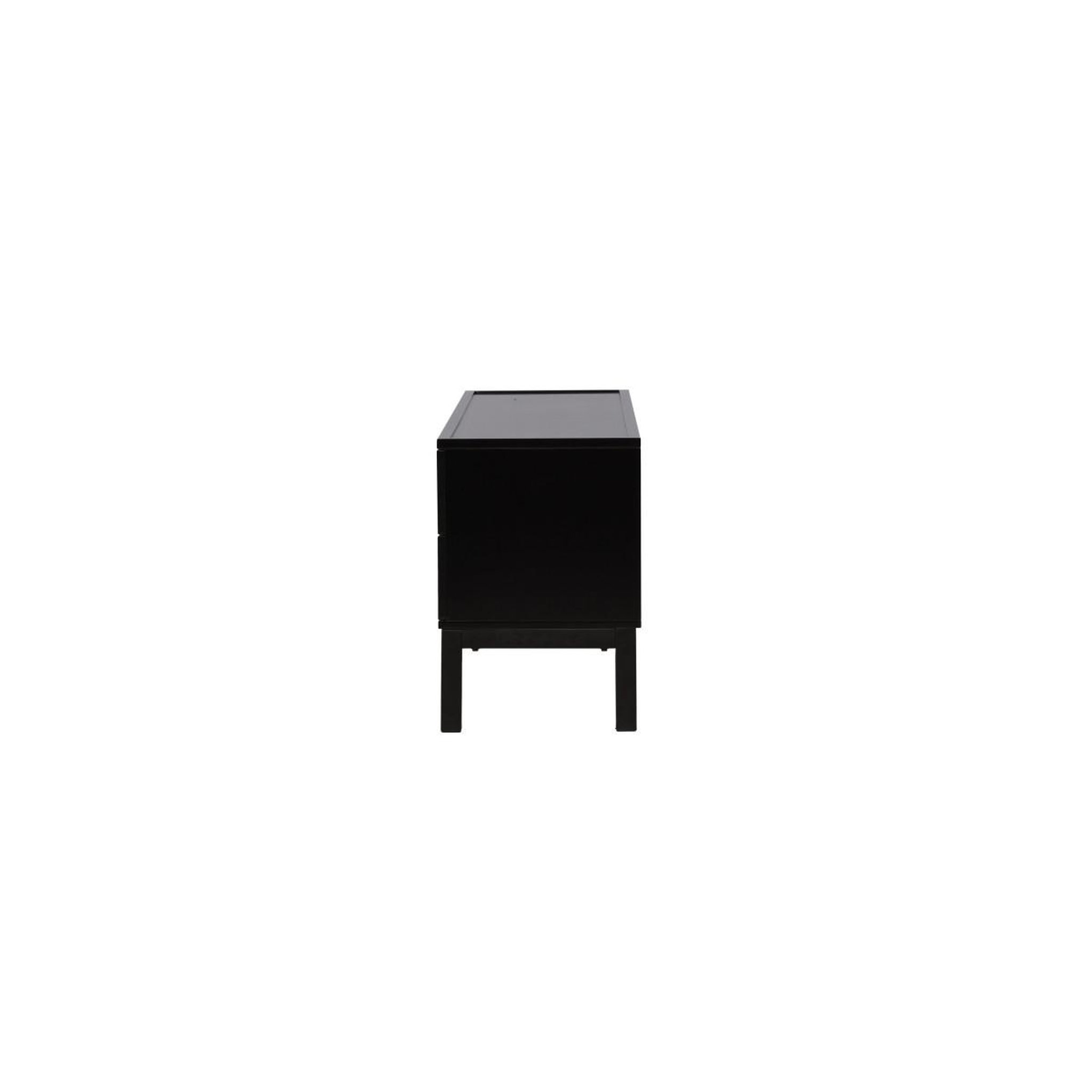 Voir la diapositive 6 : Paris Prix Meuble tv 2 portes & 2 tiroirs  alcoa  150cm noir