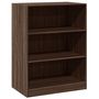 Voir la diapositive 2 : VIDAXL Garde robe chêne marron 77x48x102 cm bois d ingénierie