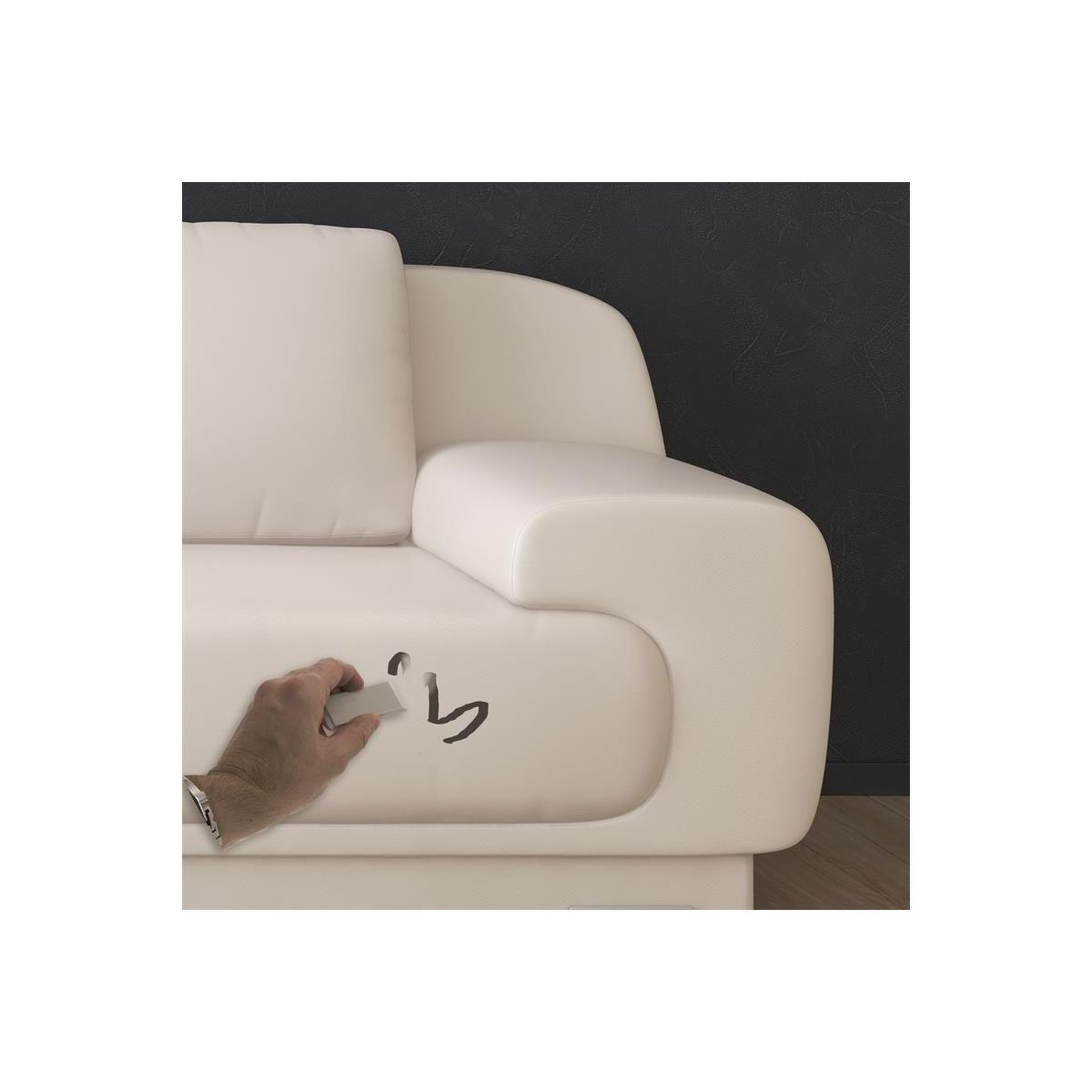 Voir la diapositive 4 : Je cherche une idee Gomme magique  anti rayures  7cm blanc