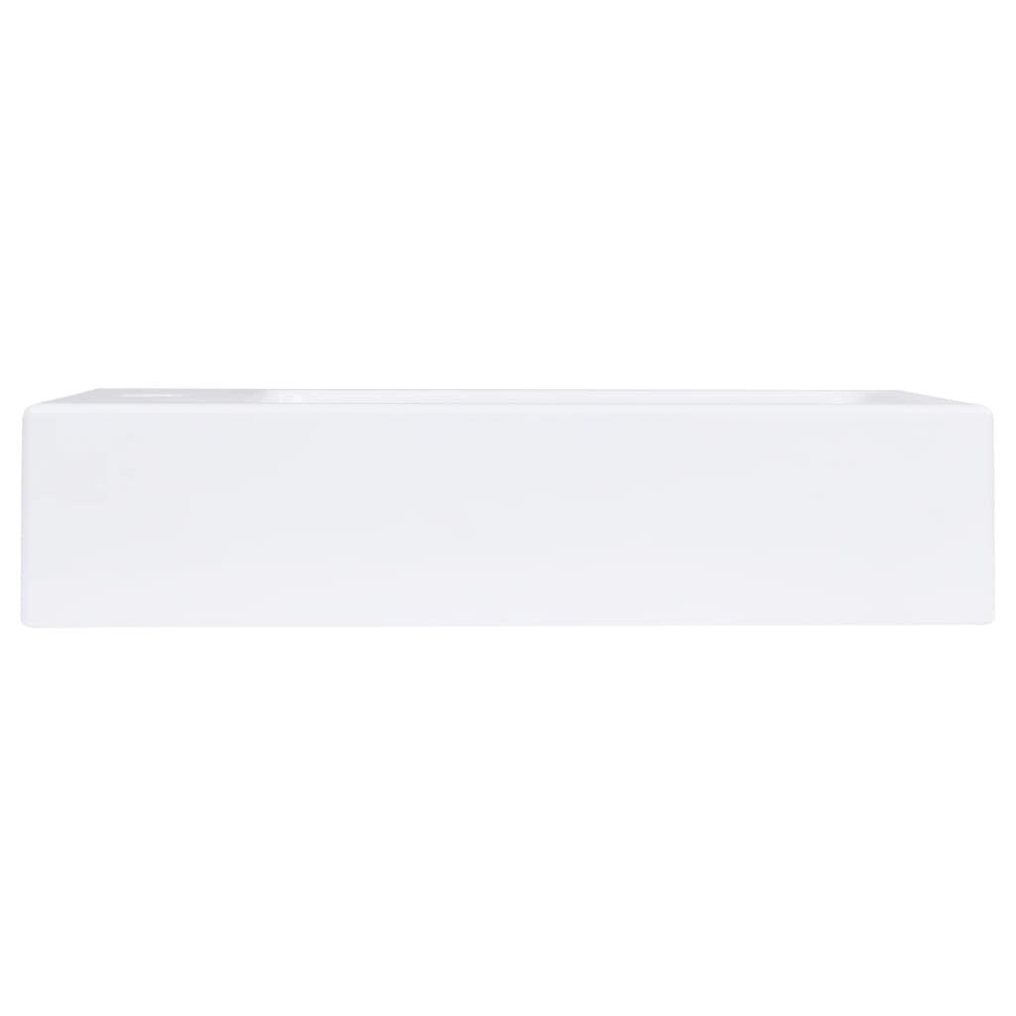 Voir la diapositive 3 : VIDAXL Lavabo 400x220x90 mm smc blanc