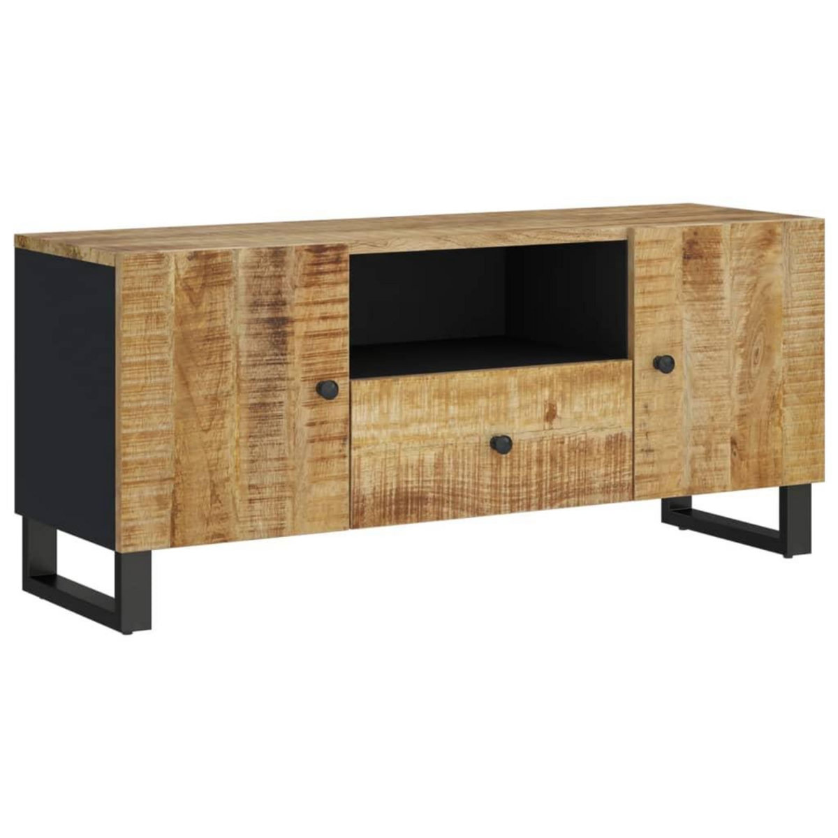 VIDAXL Meuble TV 105x33,5x46 cm bois de manguier et d'ingenierie