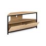 Voir la diapositive 4 : Meuble TV d'angle 1 tiroir 1 niche L100 cm HOUSTON