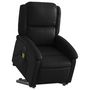 Voir la diapositive 3 : VIDAXL Fauteuil inclinable de massage Noir Similicuir