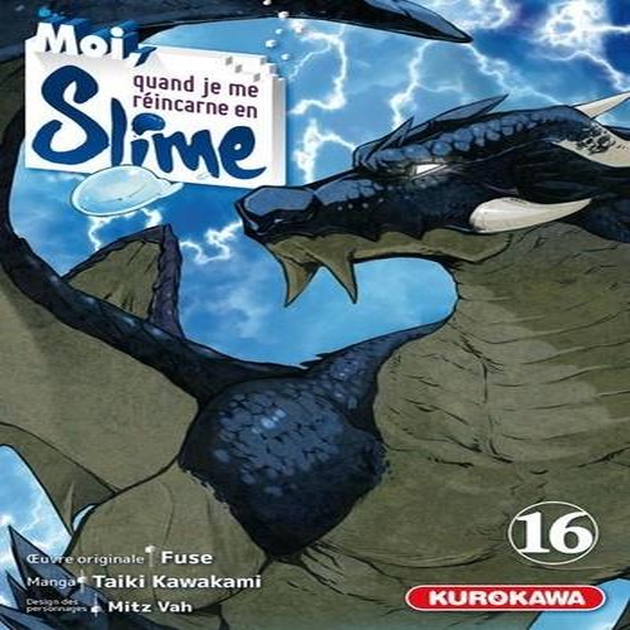 MOI, QUAND JE ME REINCARNE EN SLIME TOME 16 , Kawakami Taiki