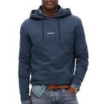 SUPERDRY Sweat à Capuche  Homme Superdry Plain Hood. Coloris disponibles : Bleu
