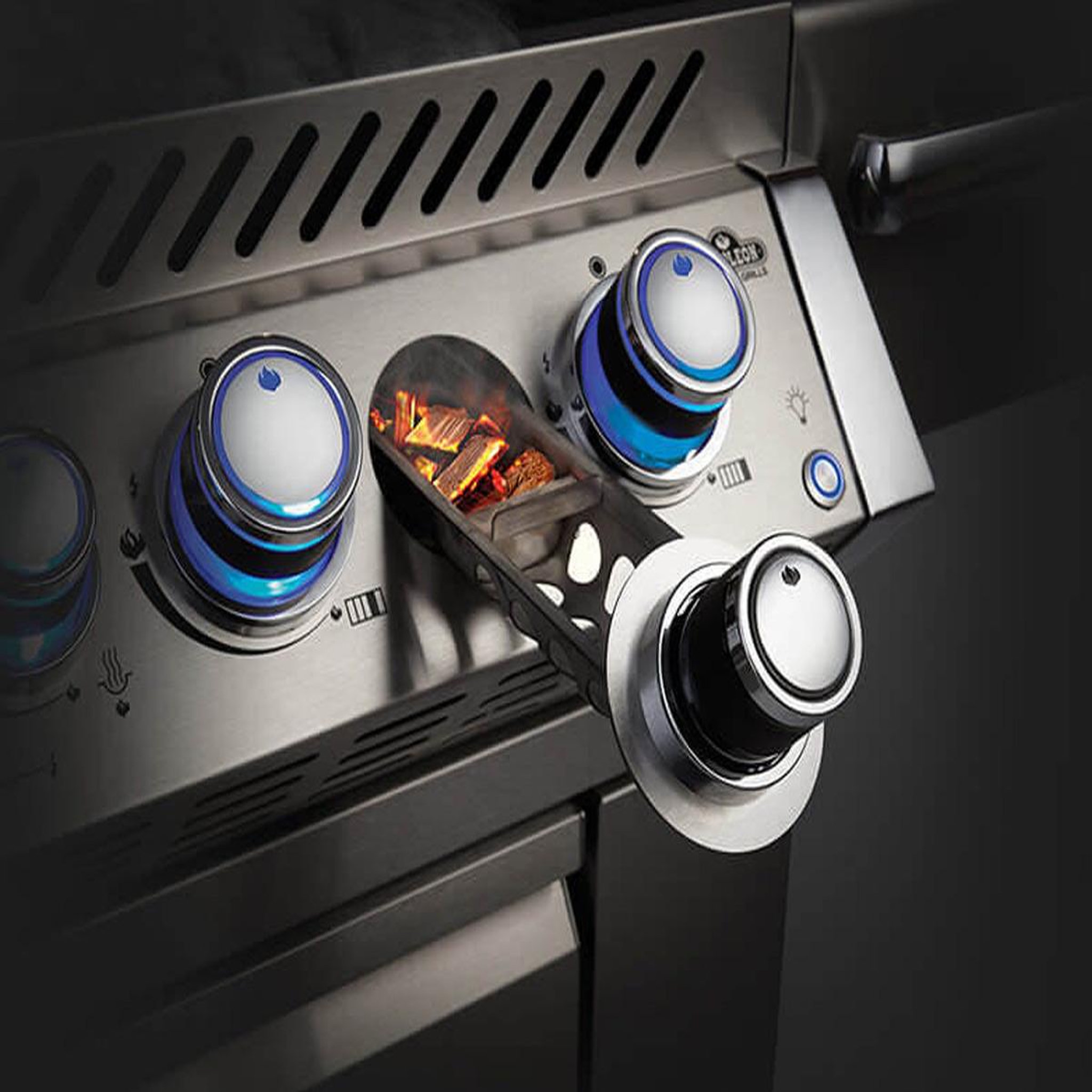 Voir la diapositive 6 : NAPOLEON Barbecue à gaz encastrable prestige pro 825 avec rôtissoire - napoleon
