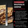Voir la diapositive 3 : FM PROFESSIONAL Ensemble de 2 Spatules à crêpes inox 25,9 cm FM Professional Pâtisserie