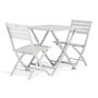 Voir la diapositive 1 : Paris Prix Ensemble Table de Jardin Pliante & 2 Chaises  Marius  70cm Gris