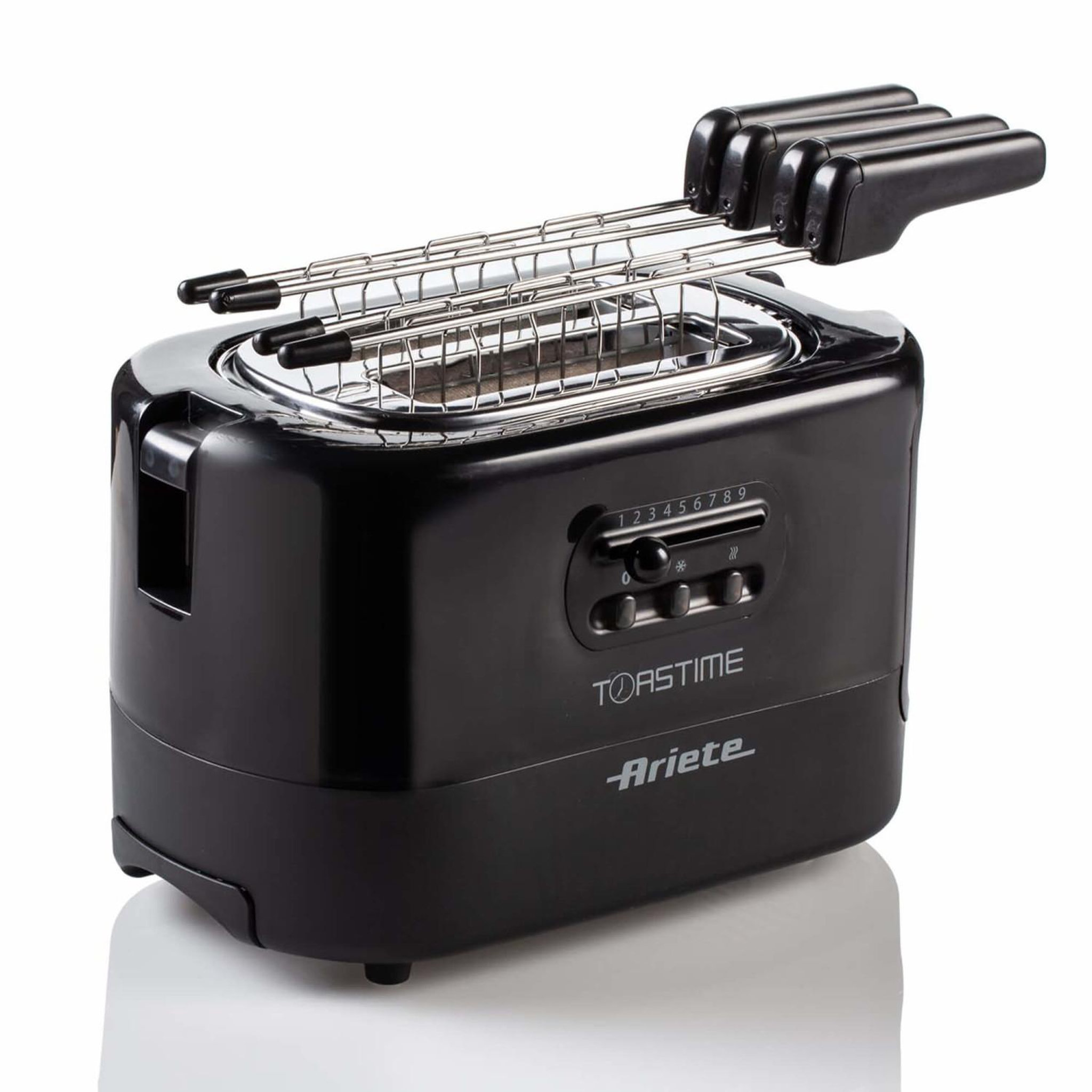 Voir la diapositive 2 : ARIETE Grille pain Ariete 2 tranches noir 700 W