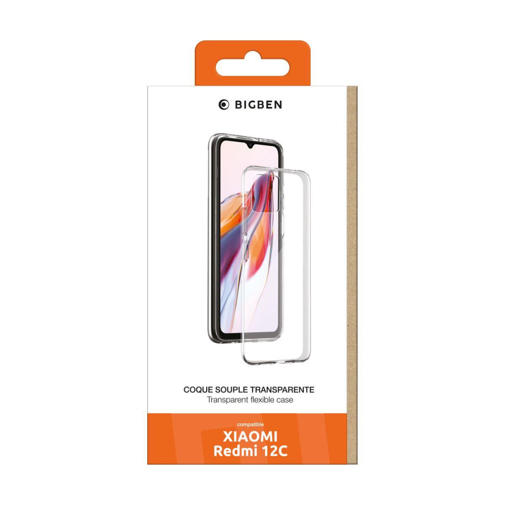 Voir la diapositive 2 : Bigben Connected Coque Xiaomi Redmi 12C transparent