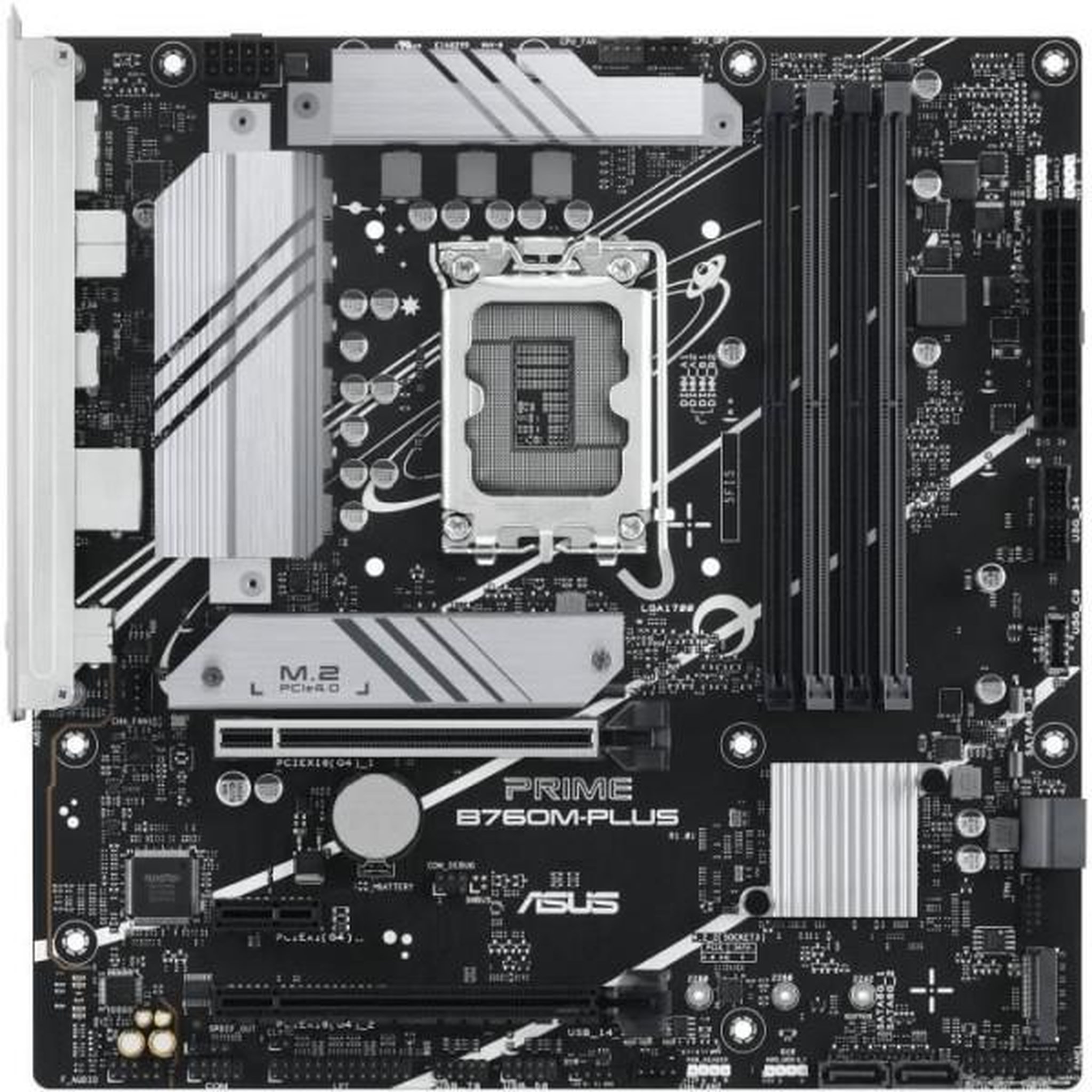 Voir la diapositive 2 : ASUS Carte mere - ASUS - PRIME B760M-PLUS - Intel B760 LGA 1700 micro ATX