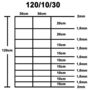 Voir la diapositive 5 : VIDAXL Cloture de jardin Acier galvanise Argente 50x1,2 m