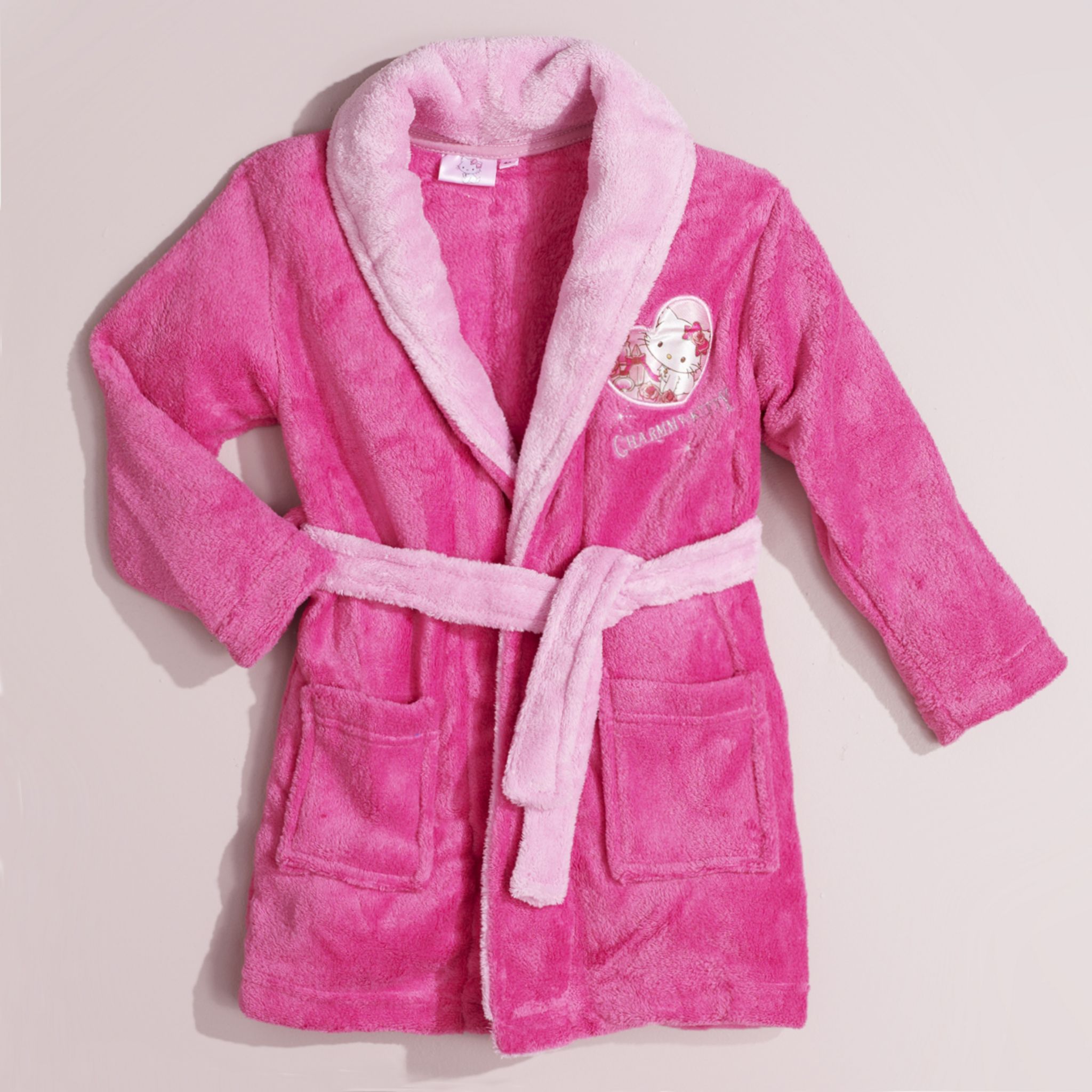 Peignoir Hello Kitty Fille 14 Ans – Rose, Polyester, Bon état