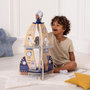 Voir la diapositive 4 : Atmosphera Kids Jeu Fusée Enfant en Bois  Espace  59cm Multicolore