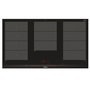 Voir la diapositive 1 : Siemens Table de cuisson induction 90cm 5 feux 11100w noir - EX975LXC1E