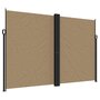 Voir la diapositive 2 : VIDAXL Auvent lateral retractable taupe 220x1200 cm