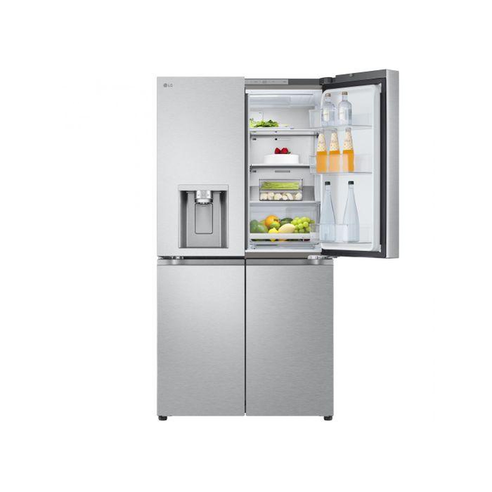 Voir la diapositive 5 : LG Réfrigérateur américain 91cm 637l ventilé silver - gml960mbbe