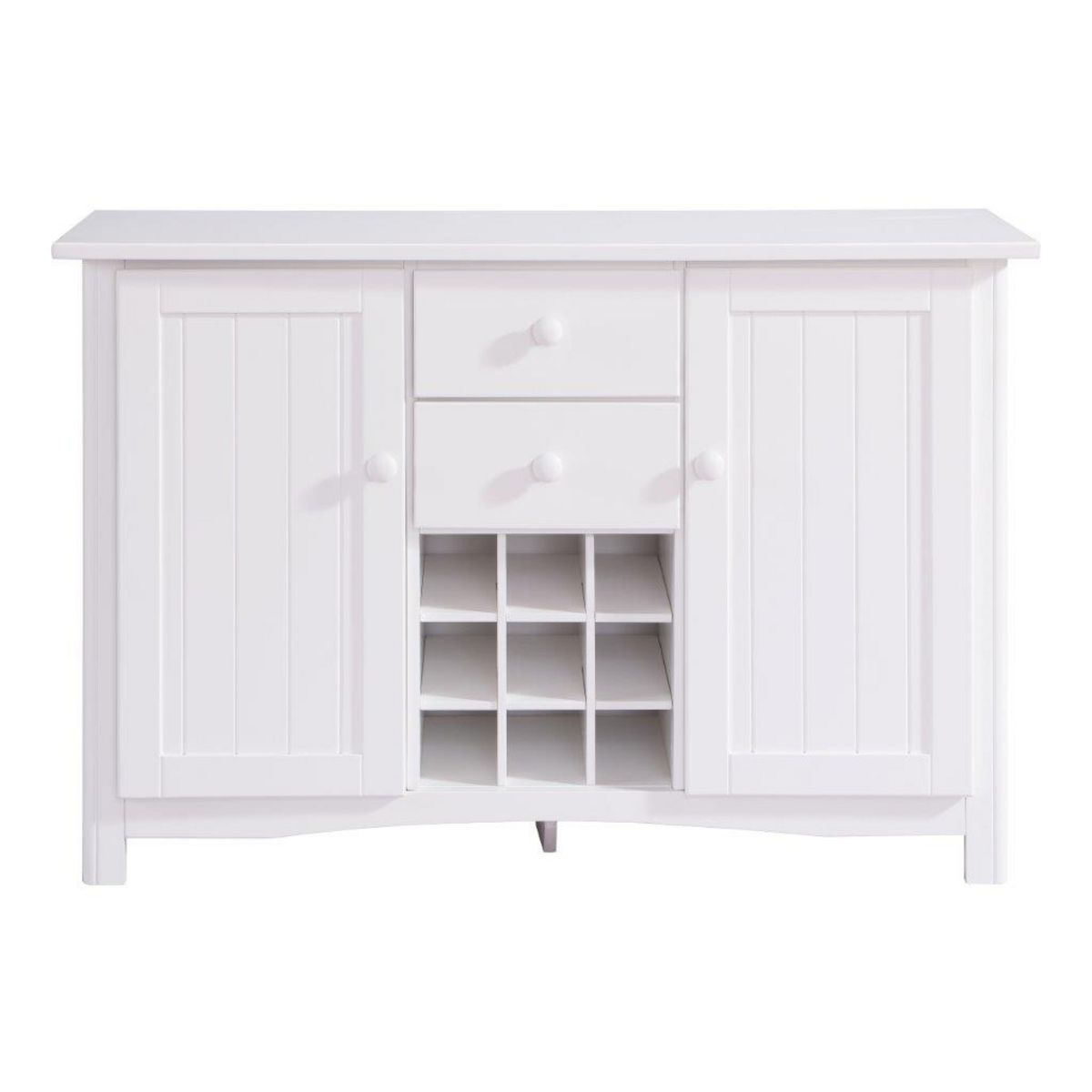 Buffet de cuisine en pin massif avec rangements CUISTOT