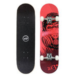213 Street Skateboard 213 Gorilla Noir et Rouge