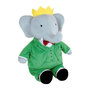 Voir la diapositive 4 : JEMINI Peluche - JEMINI - Peluche Éléphant Babar +/- 40 cm - En peluche douce - Idéale pour créer des histoires et décorer la cham