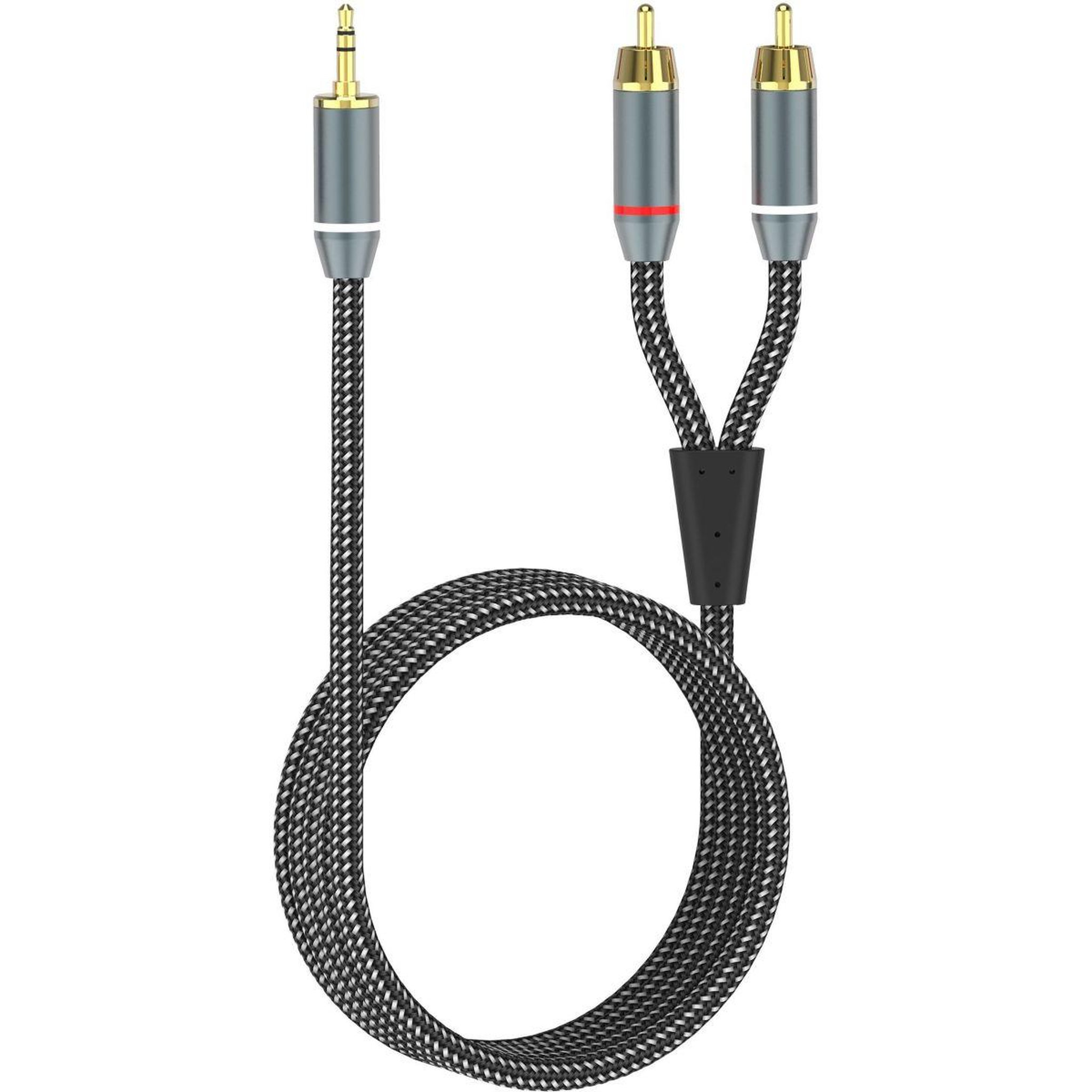 Voir la diapositive 3 : ADEQWAT Câble Jack/RCA Jack/RCA 1.50M
