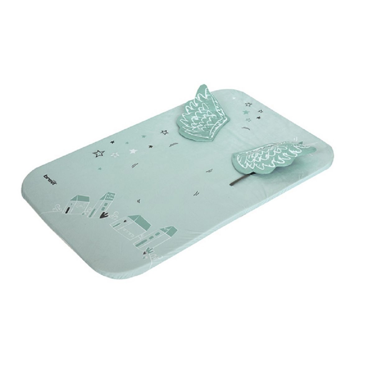 BREVI Parc bébé avec tapis de jeu Soft and Play