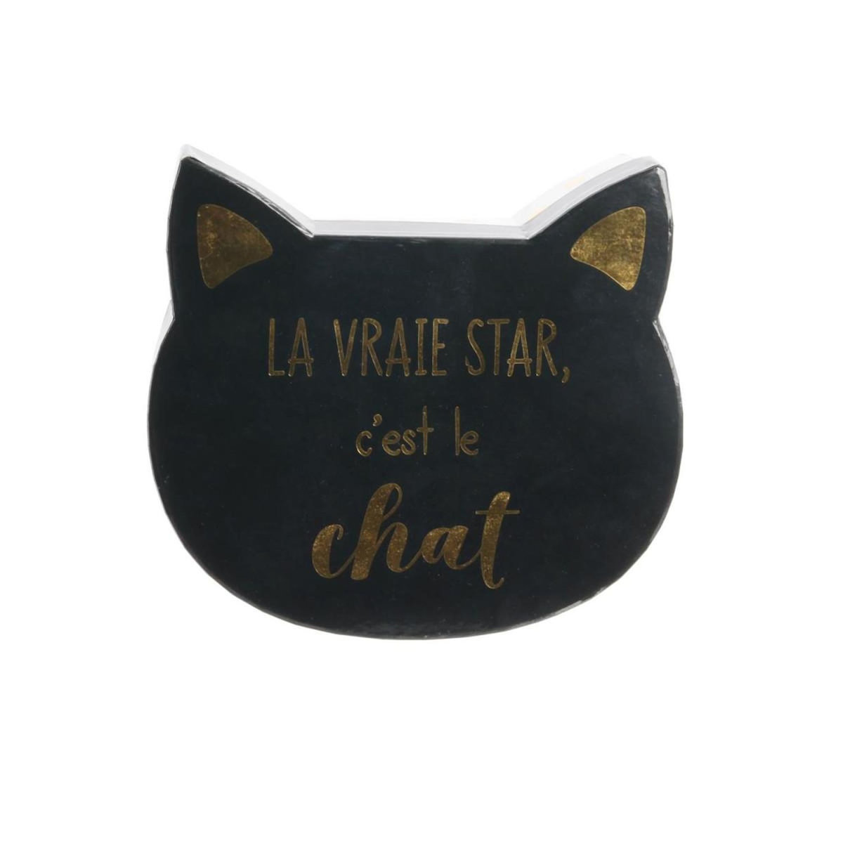 Paris Prix Lot de 2 Boîtes de Rangement  Chat  25cm Rose