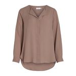 Vila Blouse  Femme Vila Lucy. Coloris disponibles : Marron