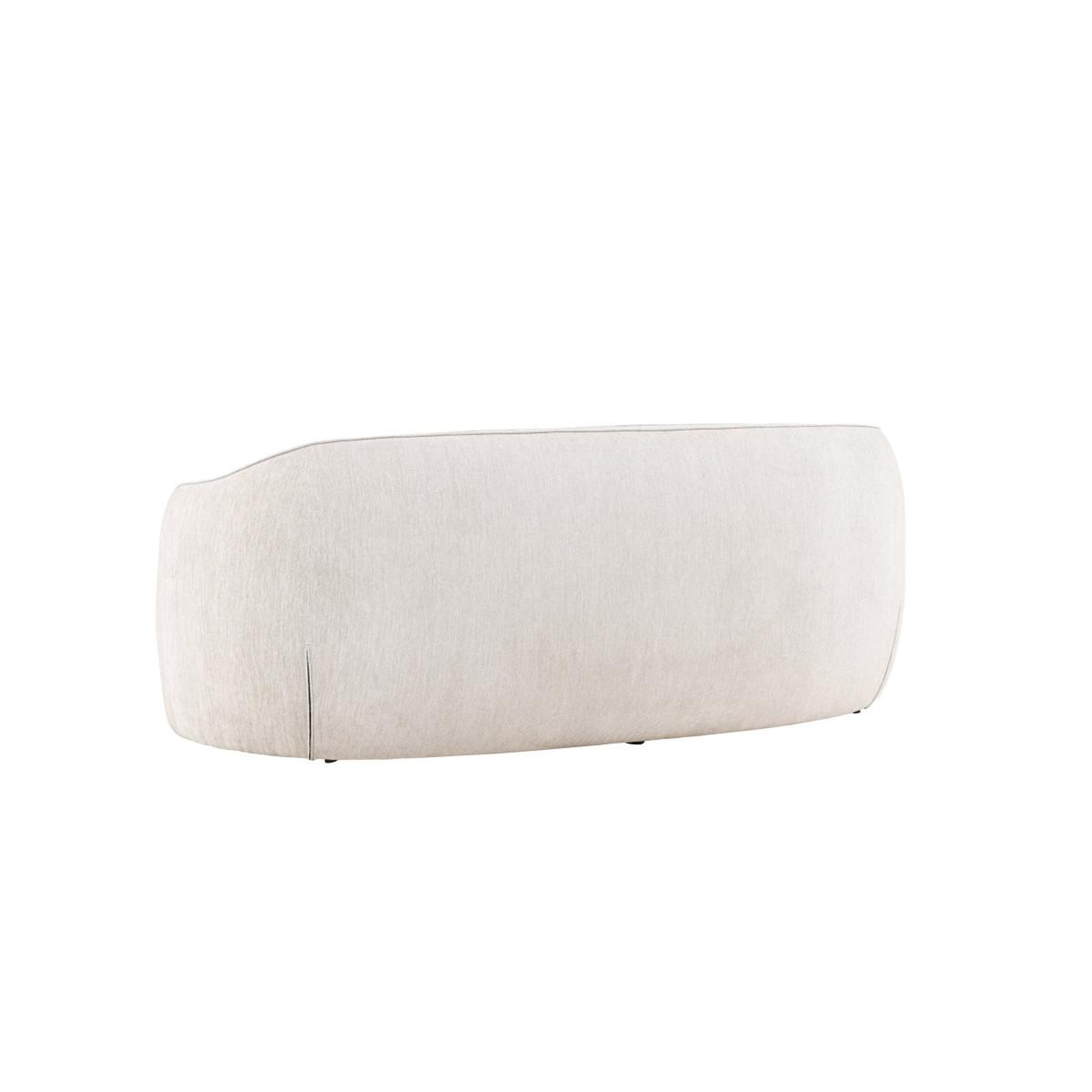 Voir la diapositive 5 : Paris Prix Canapé 3 places design  elio  196cm gris clair