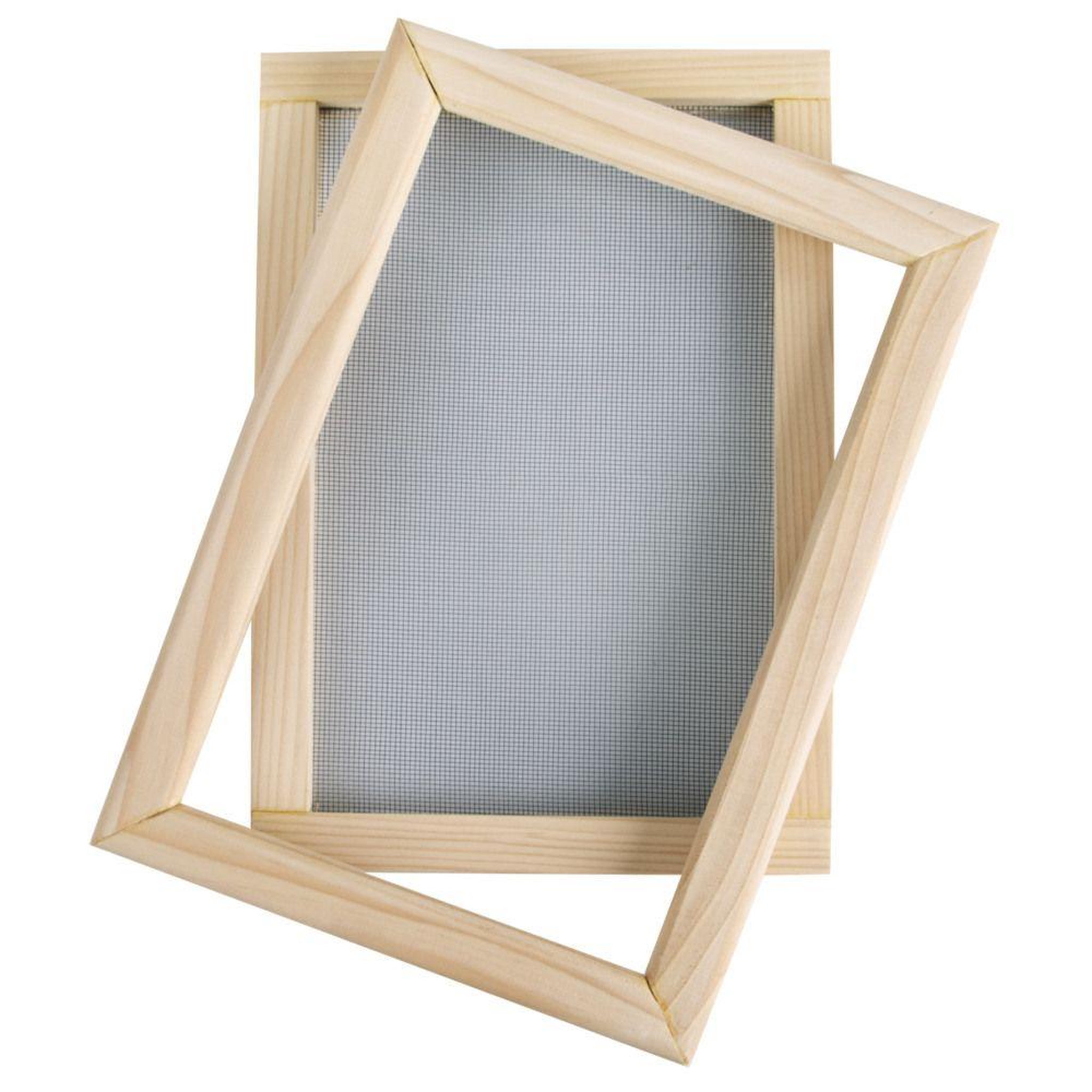 Voir la diapositive 4 : Rayher Moule cadre pour fabrication de papier recyclé 24 x 15,5 cm