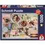 Schmidt Puzzle 1500 pièces : Chocolats d'antan