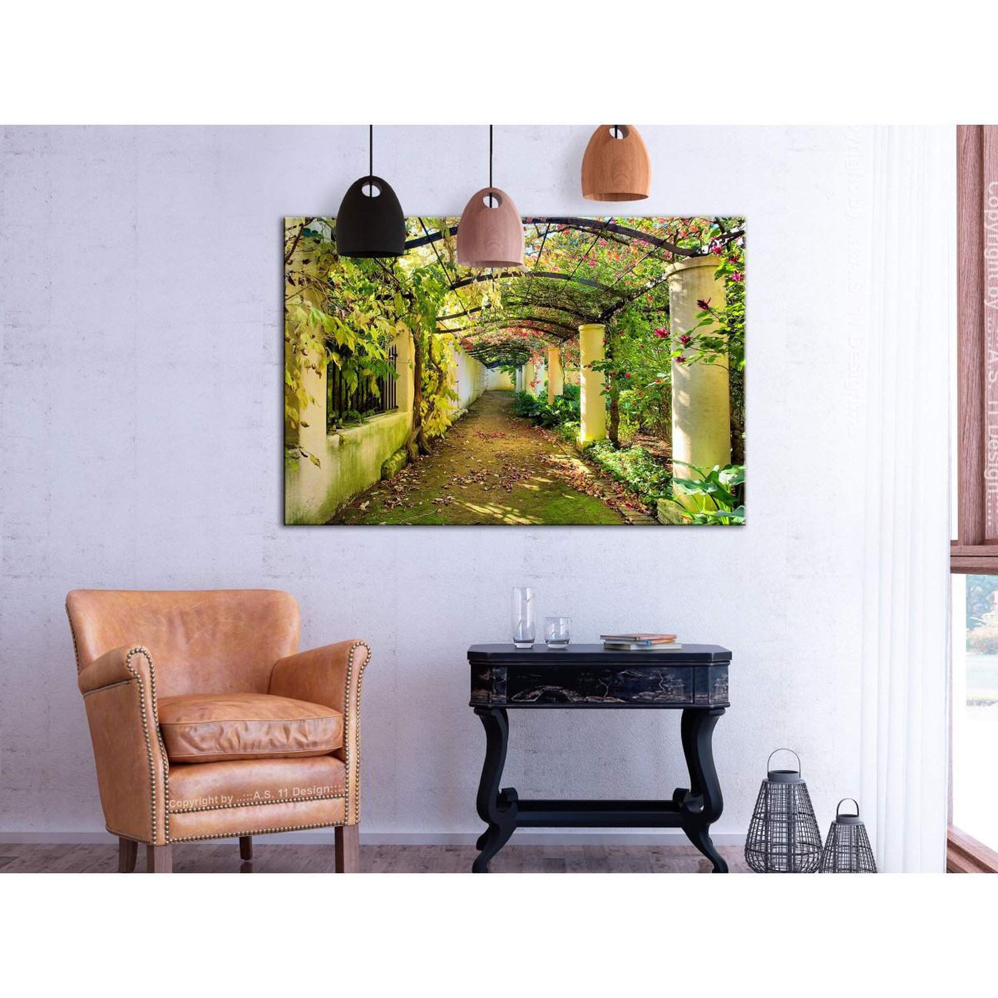 Voir la diapositive 2 : Paris Prix Tableau Imprimé  Pergola Wide