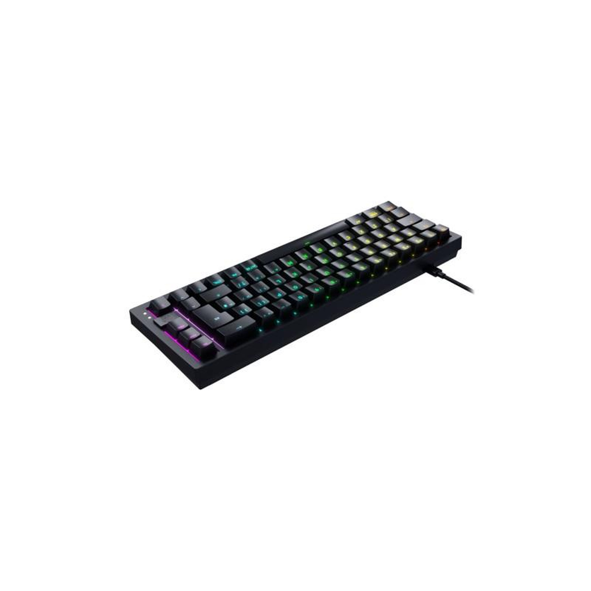 Voir la diapositive 4 : Cherry Clavier Cherry XTRFY K5V2 noir clavier mecanique personnalisable format 65% Switches Hot Swap CHERRY MX2A Red Noir