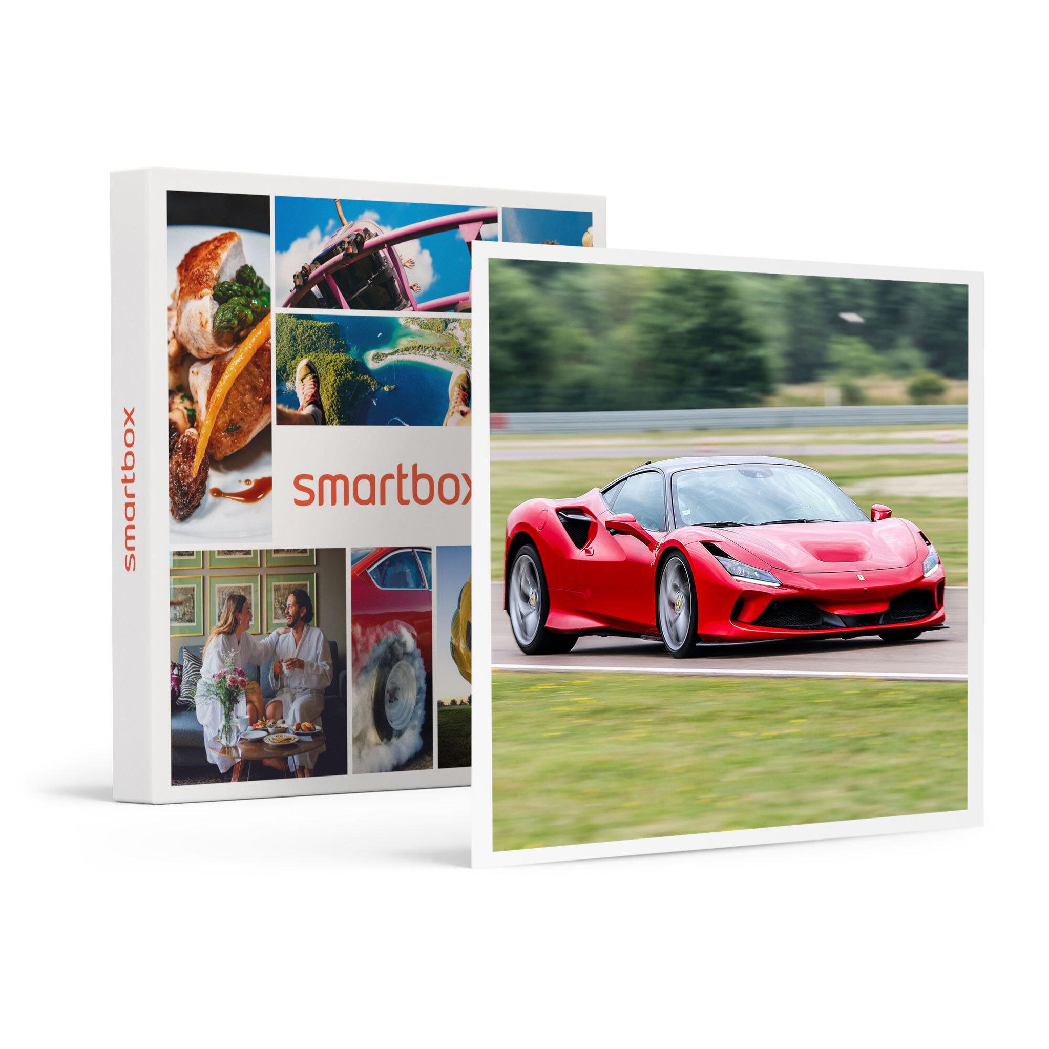 Voir la diapositive 1 : Smartbox Stage de pilotage : 4 tours sur le circuit de Croix-en-Ternois en Ferrari F8 Tributo - Coffret Cadeau Sport & Aventure